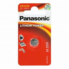 Panasonic 3V 12.5 X 2.0mm Lithium Battery - CR1220