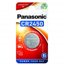 Panasonic Lithium Battery - CR2450 - Box of 12