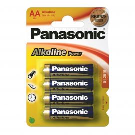 Panasonic Special Alkaline Batteries - 4 Pack - AA - Box of 12 cards of 4
