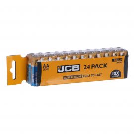 JCB AA Alkaline Batteries (Pack of 24)