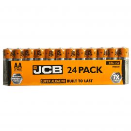 JCB AA Alkaline Batteries (Pack of 24)