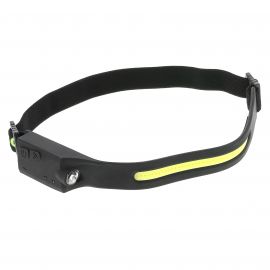 Luceco LED Flexible Head Torch With Motion Sensor - 350 Lumens
