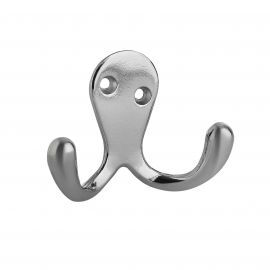 Jegs Double Chrome Plated Robe Hook