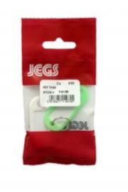 Jegs Pk2 Key Tags And Rings Assorted