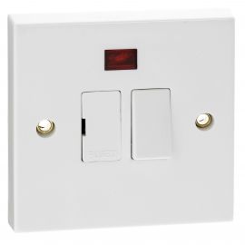 Jegs 13 Amp Switched Fused Spur - Neon Jegs Pre - Packed