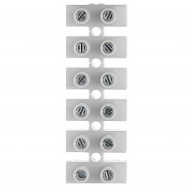 Jegs 30A Connector Strip - 6 Way 