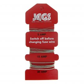Jegs Fuse Wire - 5A 15A 30A 