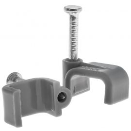Jegs Pk10 1 - 1.5mm T And E Cable Clips Grey Pre Packed