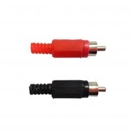 Jegs Pk2 Phono Plug Red And Black