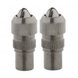 Jegs Metal Coax Plugs 2 Pack