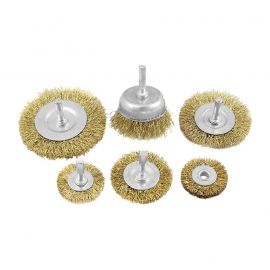 Dekton Rotary Cup Brush Set - 6 Piece 