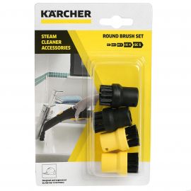 Karcher Steam Cleaner Round Nylon Brush Set - SC1 SC2 SC3 SC4 SC5