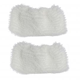 Karcher Steam Cleaner Hand Nozzle Microfibre Pads (Pack of 2)