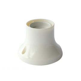 Jegs Lamp Batten Holder - ES - White 