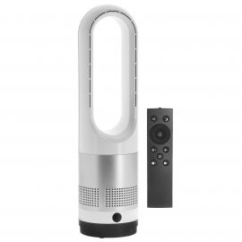 Powersonic Bladeless Tower Fan - 8 Speed Settings & Remote Control