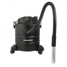 Powersonic Tub Ash Vacuum Cleaner - 1200W - 20 Litre - Matt Black