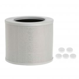 H13 Hepa Filter Compatible with LEVOIT Core Mini Air Purifier - 3-in-1 Filter & 5 Magic Aroma Pads
