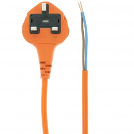 Bosch Neff Siemens Universal Garden Appliance Flex Mains Cable 12m - Orange - 2 Core