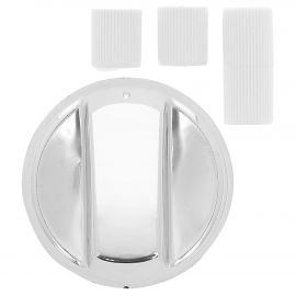 Whirlpool Cooker Control Knob - Silver