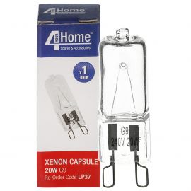 Xenon Capsule G9 240V 20W Clear Cooker Bulb
