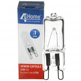 Xenon Capsule G9 240V 33W Clear Cooker Bulb