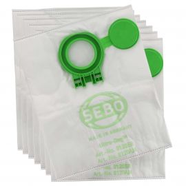 Sebo D & Airbelt Vacuum Cleaner Bag - D Series (Pack of 8)
