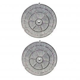 Cooker Hood Carbon Filter - 171mm x 33mm (Pack of 2)