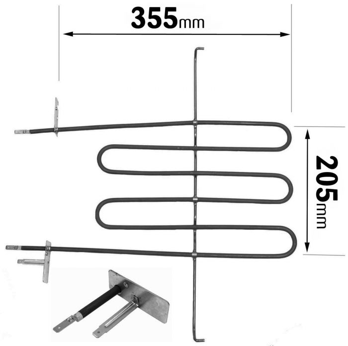 Hotpoint Oven Grill Element 2250W Parts Centre