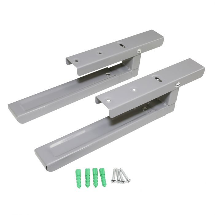 Universal Silver Microwave Wall Mount Bracket Parts Centre