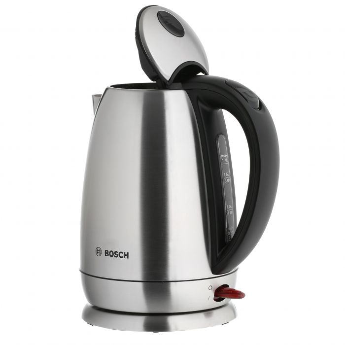 bosch town twk78a01gb stainless steel kettle silver