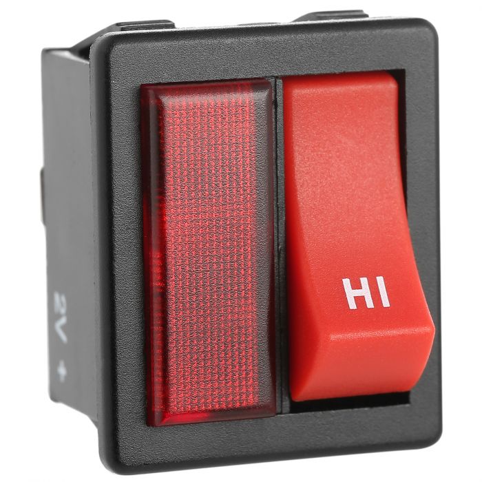 Numatic Henry Hi / Low Switch With Lamp Parts Centre