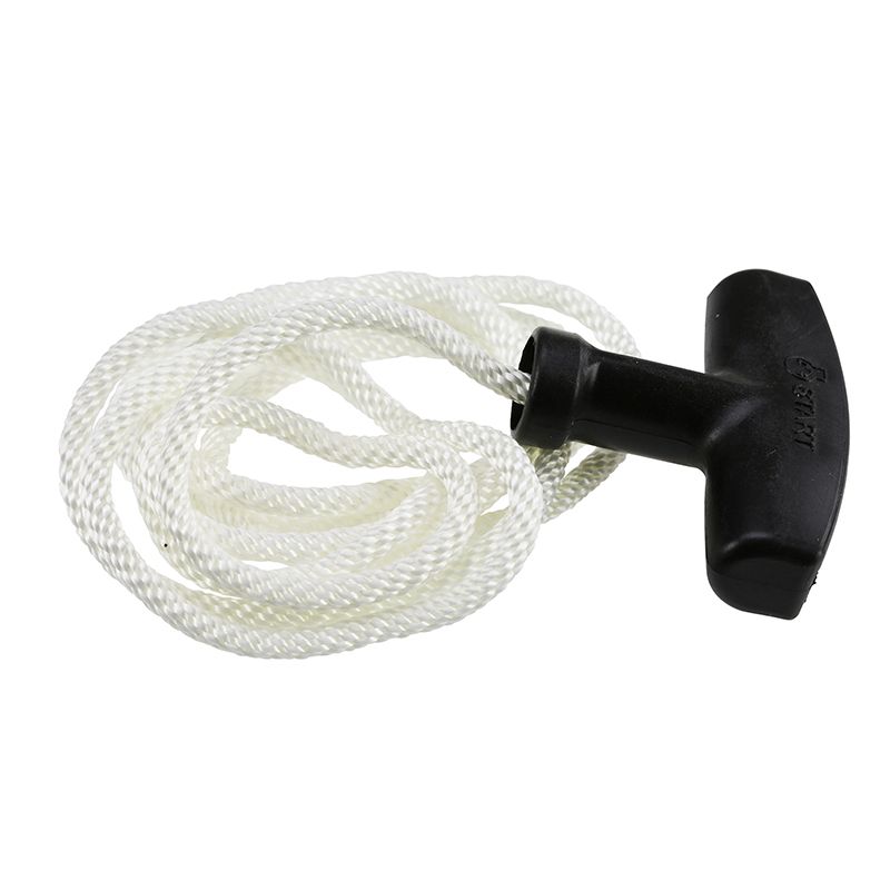 Petrol Engine Lawnmower Starter Pull Cord And Starter Handle - 1.6m 4mm