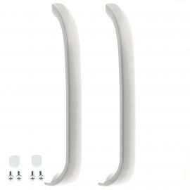 White, Pack of 2 SPARES2GO Door Handle for Bosch KSV Series Fridge Freezers 