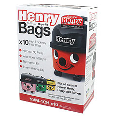 Henry hoover vacuum cleaner dust bags