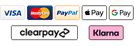 Secure Card, Apple Pay, Google Pay, Clearpay, Klarna